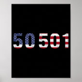 50501抗議 ポスター (正面)
