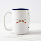 506TH歩兵は襲います ツートーンマグカップ (左)