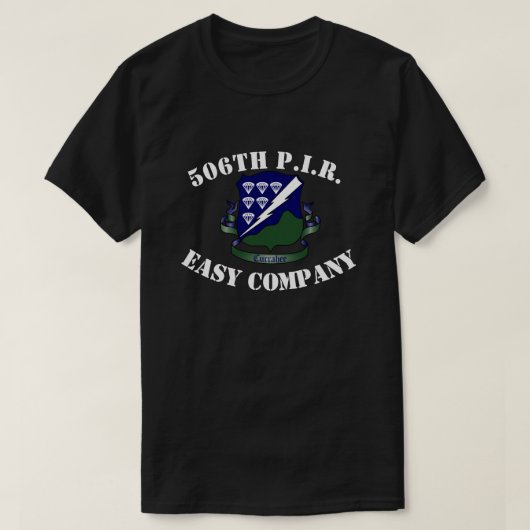 506th PIR Easy Company Tシャツ (デザイン正面)