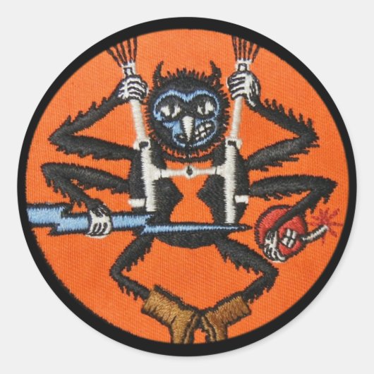 507th PIR ラウンドシール (正面)