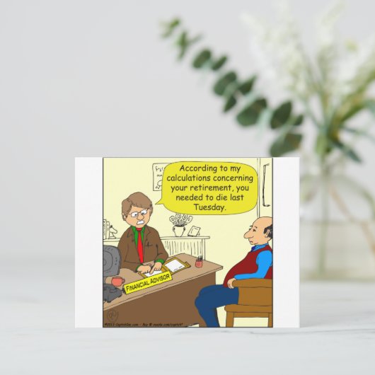 508人はこの前の火曜日の漫画で死ぬ必要があった ポストカード (スタンド正面)