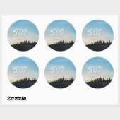 509ステッカー ラウンドシール (シート)