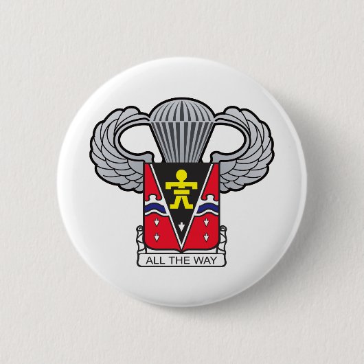 509th空輸の翼2と空輸 缶バッジ (正面)