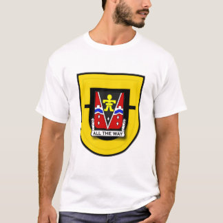 509th空輸歩兵連隊-第1 Bn.のフラッシュ Tシャツ