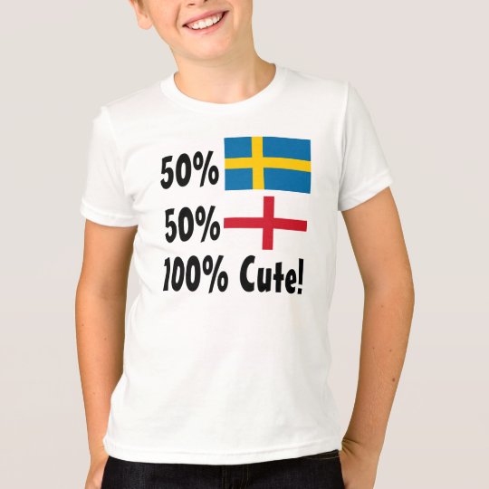 50 のスウェーデン人50 の英語かわいい100 Tシャツ Zazzle Co Jp