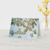 「50」だから「爆笑」 カード (黄色い花)