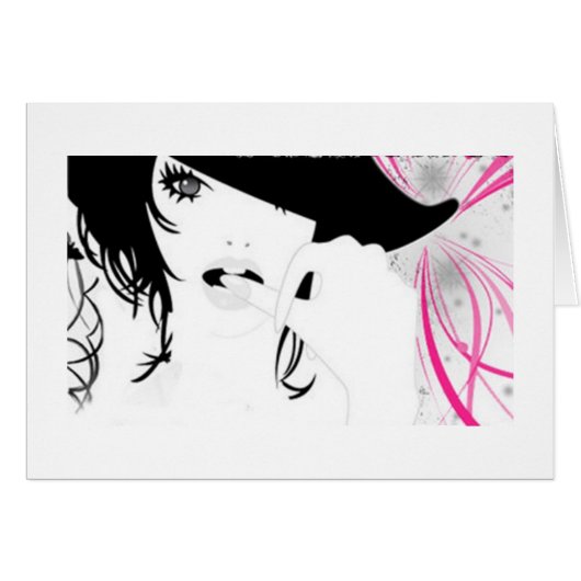 「50」にはなれない「素晴らしい」カード (正面横)