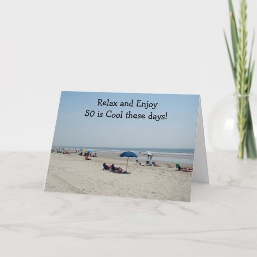 "50"は、こクールの日! カード (正面)
