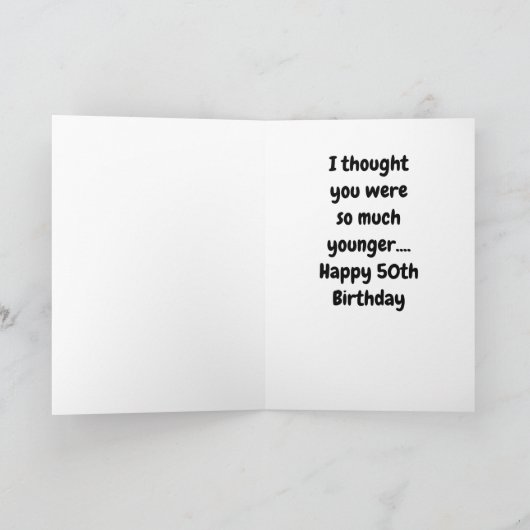 「50」を回す方法 カード (内部)