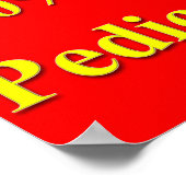 50%オフペディキュアポスターマット ポスター (角)