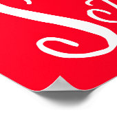 50%オフ販売の看板、レッドブティック販売の看板、小売 ポスター (角)