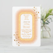 50&ファブルゴールデン誕生日招待状 招待状 (スタンド正面)