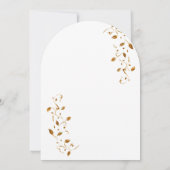 50&ファブルゴールデン誕生日招待状 招待状 (裏面)