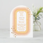 50&ファブルゴールデン誕生日招待状 招待状 (スタンド正面)