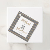 50&ファブルーピーチハッピーバースデータイポグラフィシック フェイバータグ (インサイチュ)