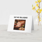 50?ボローニャ禁止 カード (黄色い花)