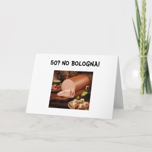 50?ボローニャ禁止 カード (正面)
