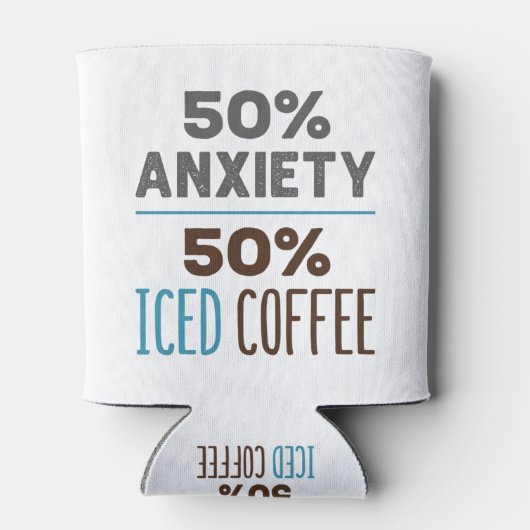 50%不安50%アイスコーヒー 缶クーラー (裏面)