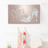 50、素晴らしいモダンバラ金ゴールド50番目の誕生日 横断幕 (インサイチュ)