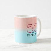 50&素晴らしい誕生日パーティー記念 コーヒーマグカップ (正面右)