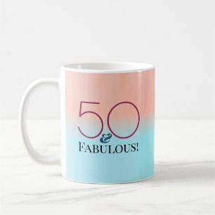 50&素晴らしい誕生日パーティー記念 コーヒーマグカップ