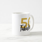 50 +素晴らしい50th誕生日パーティギフト コーヒーマグカップ (正面右)