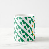 50&絶対に素晴らしいナイジェリアお祝い コーヒーマグカップ (中央)