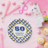 50 &絶対素晴らしいバルバドスお祝い ペーパープレート (パーティー)