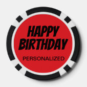 50-00誕生日に始まった人生 ポーカーチップ (裏面)