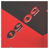 50/50赤/黒 ファブリック (クローズアップ)