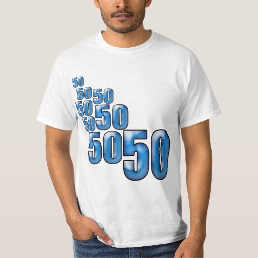 50 50 50 Tシャツ (正面)