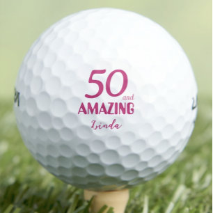 50 and Amazing Mother in Law Gift - 50誕生日 ゴルフボール