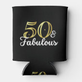 50 And Fabulous  缶クーラー (正面)