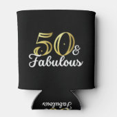 50 And Fabulous  缶クーラー (裏面)