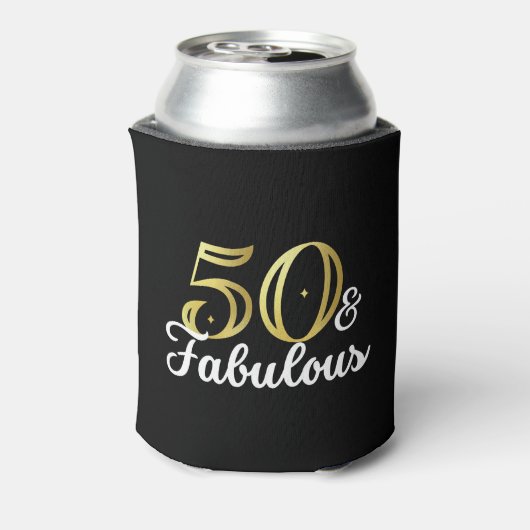 50 And Fabulous  缶クーラー (缶裏面)
