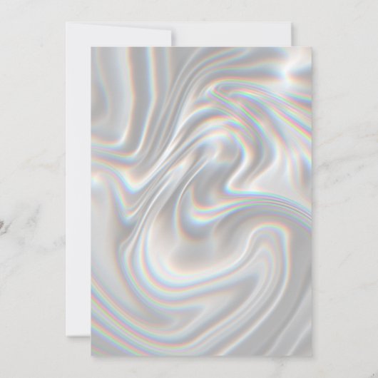 50 and Fabulous | 50th Birthday Invitation 招待状 (裏面)