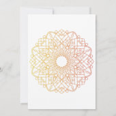 50 and Fabulous | 50th Birthday Party 招待状 (裏面)