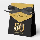 50 and Fabulous gold & black フェイバーボックス (正面サイド)