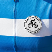 50 and Still Rolling Cyclist Birthday Cycling Gift 缶バッジ