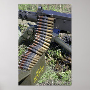 .50 Calの機関銃 ポスター