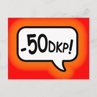 -50 DKP！ ポストカード