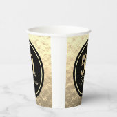 50 & Fabulous Classy金ゴールド 紙コップ (右)