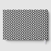 50 & Fabulous Custom Photo Name 50th Birthday ゲストブック (裏面)