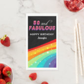 50 & Fabulous Rainbow Sparkle 50th Birthday Party (インサイチュ)