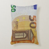 50€ Fünfzig Euro Banknnote アクセントクッション (正面(垂直))