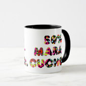 50% Maracucho Mug – Folkloric Maracaibo Design マグカップ (正面右)