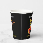 50 Rocks クール Guitar 50th Birthday Party 紙コップ (右)