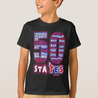 50 STATES USA Tシャツ