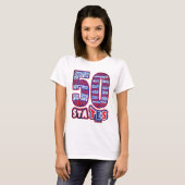 50 STATES USA Tシャツ (正面フル)