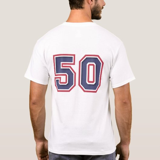 50 tシャツ (裏面)
